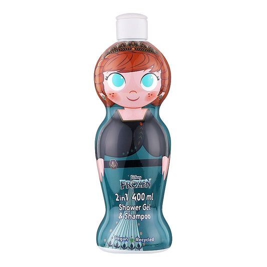 Disney Frozen - Anna 2 In 1 Shower Gel & Shampoo - 400ml (Spain)