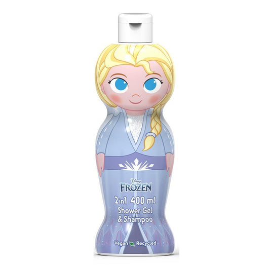 Disney Frozen - Elsa 2 In 1 Shower Gel & Shampoo - 400ml (Spain)