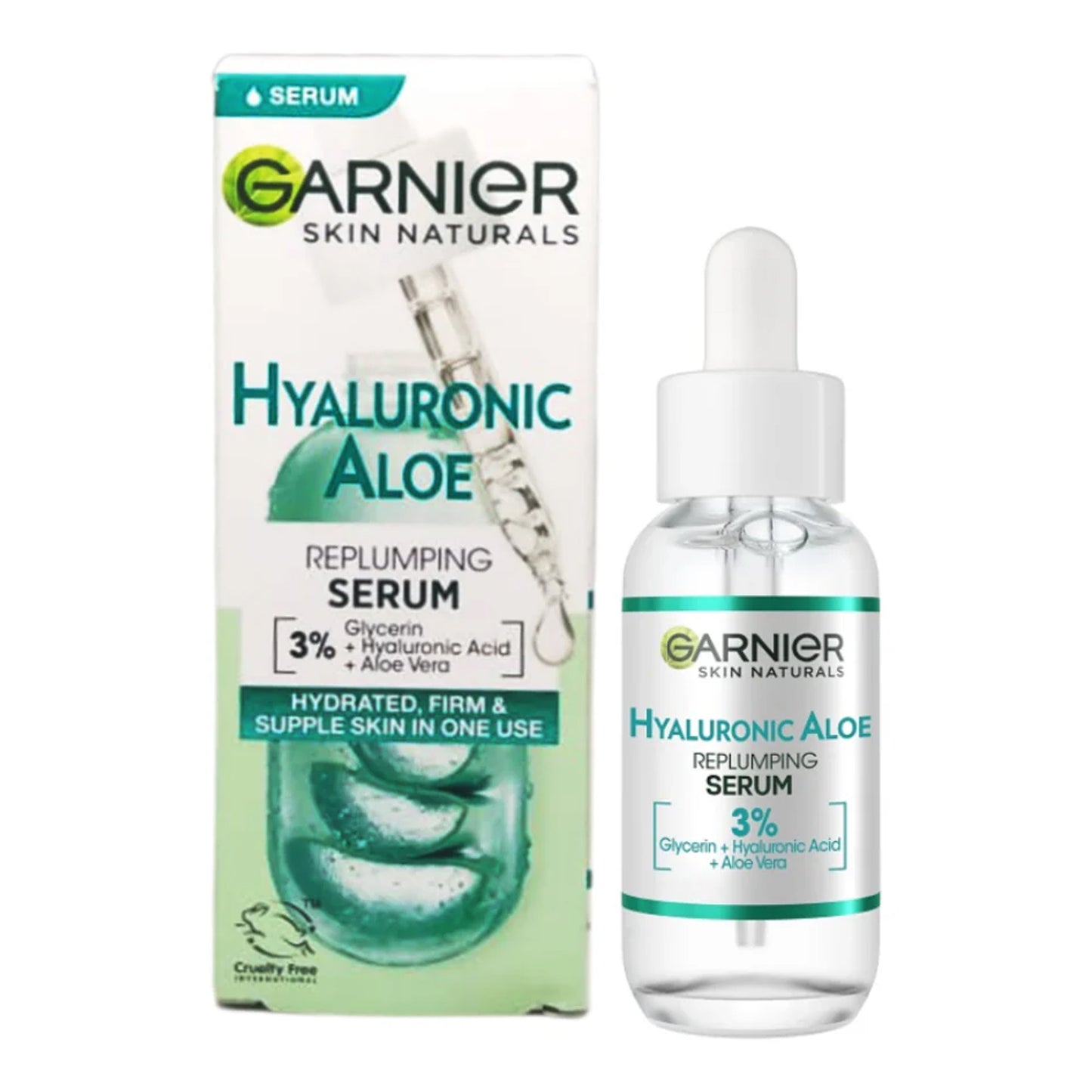 Garnier - Skin Naturals Hyaluronic Aloe Replumping Serum - 30ml