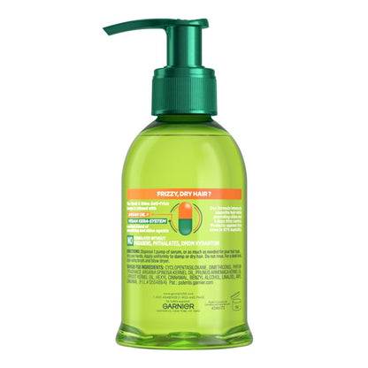 Garnier - Fructis Sleek & Shine Anti-Frizz Serum For Frizzy, Dry Hair - 150ml (USA)
