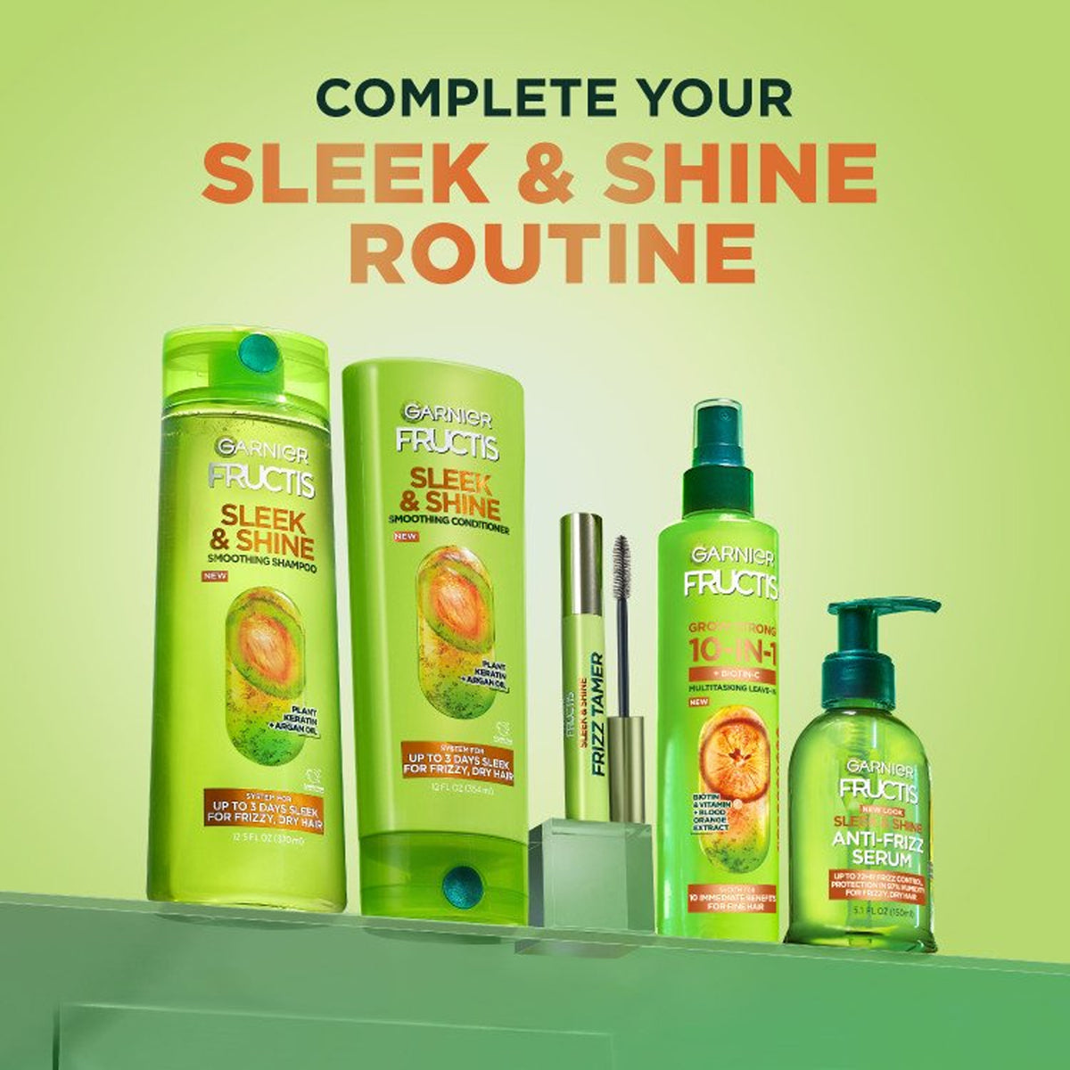 Garnier - Fructis Sleek & Shine Frizz Tamer - 8ml (USA)