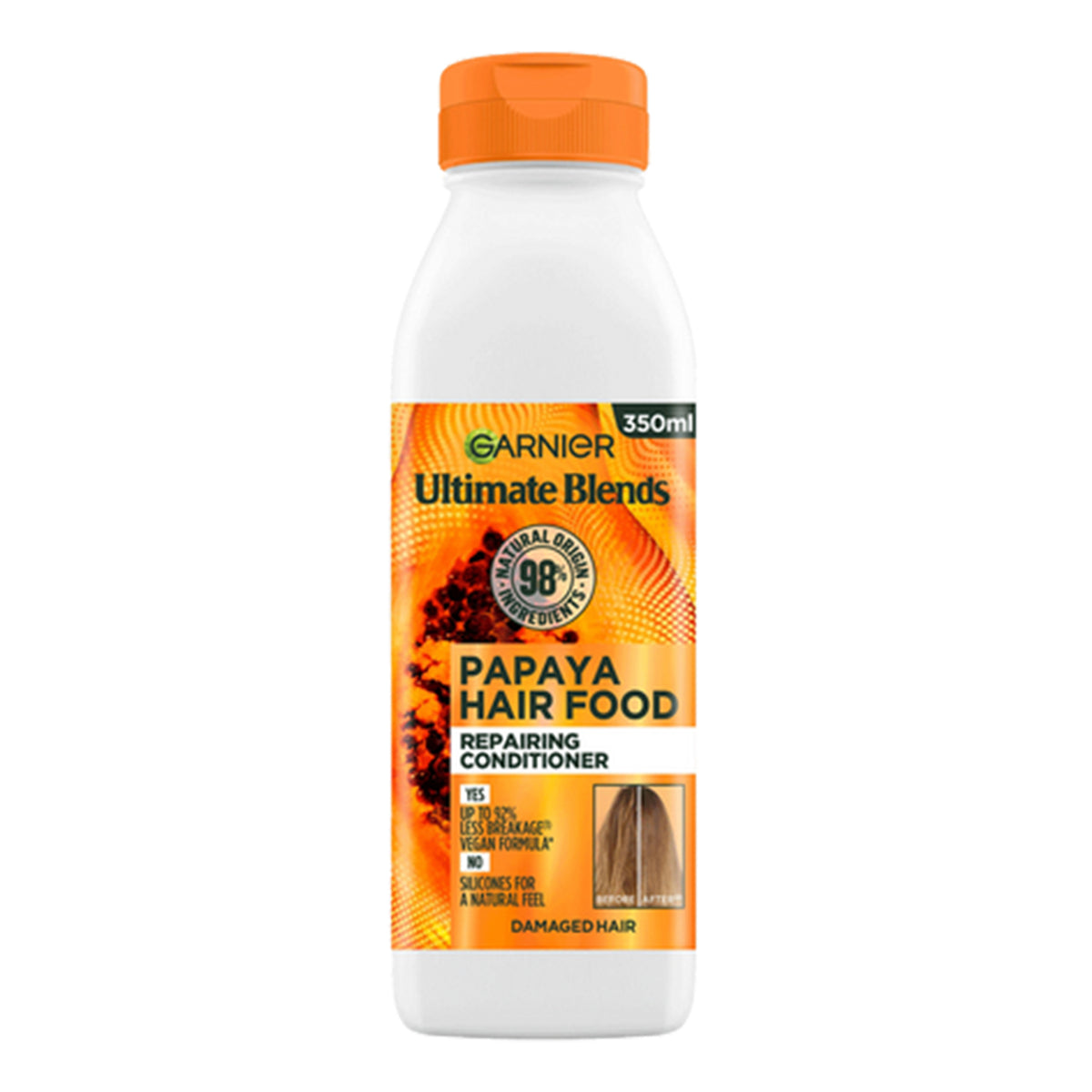Garnier - Ultimate Blends Repairing Papaya Hair Food Conditioner For Damaged Hair - 350ml (Italy)