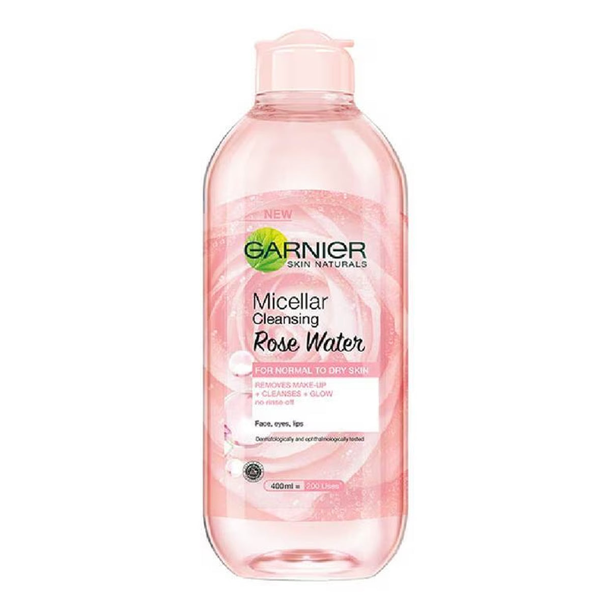 Garnier - Skin Naturals Rose Water Micellar Cleansing Water For Normal To Dry Skin - 400ml (Indonesia)