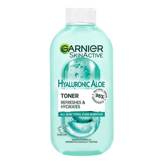 Garnier - Skin Active Hyaluronic Aloe Toner For All Skin Types - 200ml (Poland)