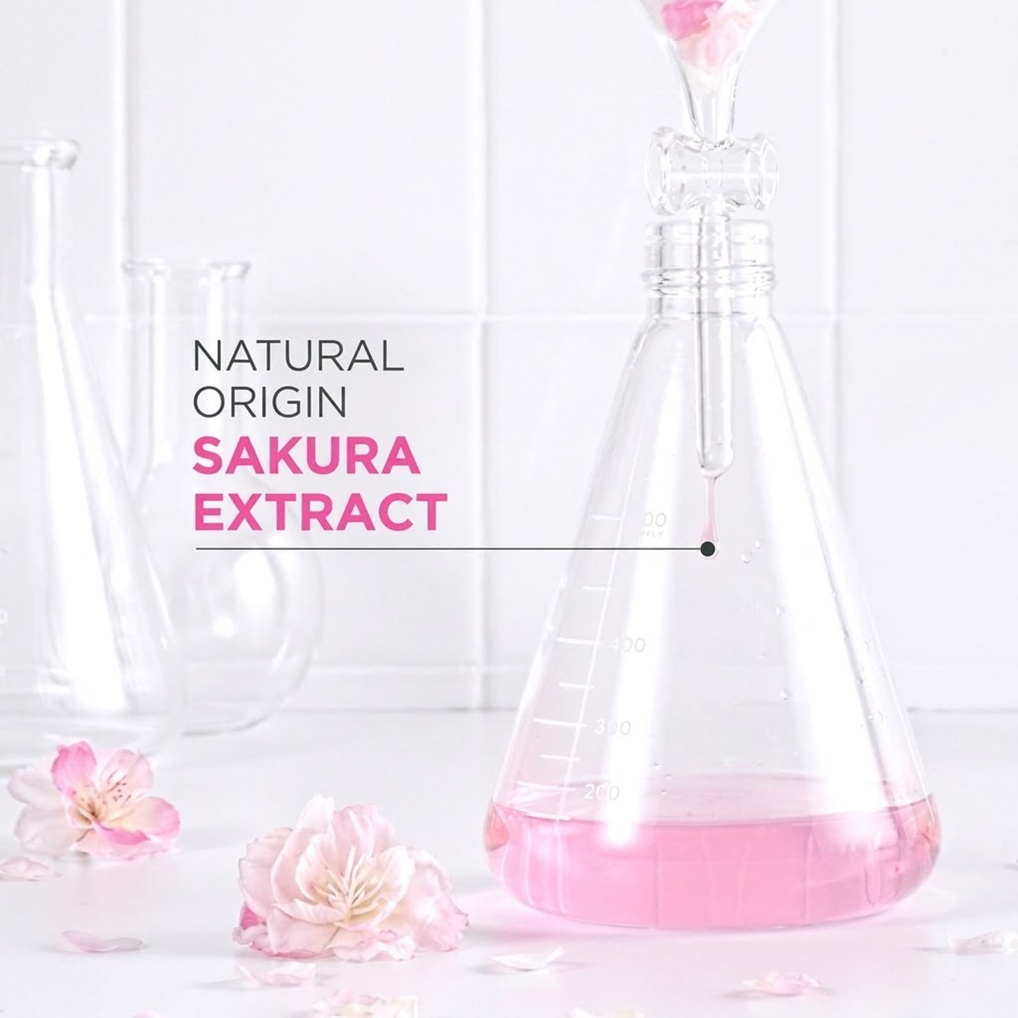 Garnier - Sakura Glow Hyaluron Face Wash Even For Sensitive Skin - 100ml (Indonesia)