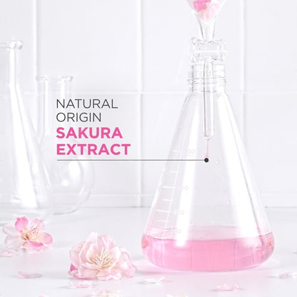 Garnier - Sakura Glow Hyaluron Face Wash Even For Sensitive Skin - 100ml (Indonesia)