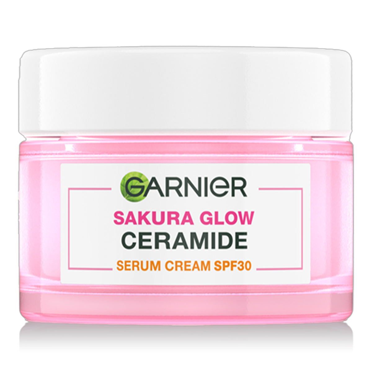 Garnier - Sakura Glow Ceramide Serum Cream SPF 30 PA+++ For Sensitive Skin - 50ml (Indonesia)