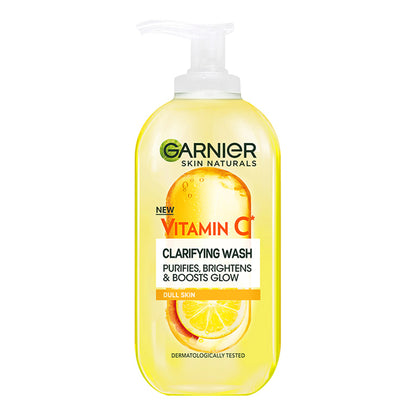 Garnier - Skin Naturals Vitamin C Clarifying Wash For Dull Skin - 200ml (Poland)