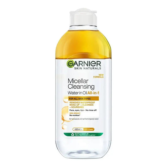 Garnier - Skin Naturals Water In Oil All In One Micellar Cleansing Water - 400ml