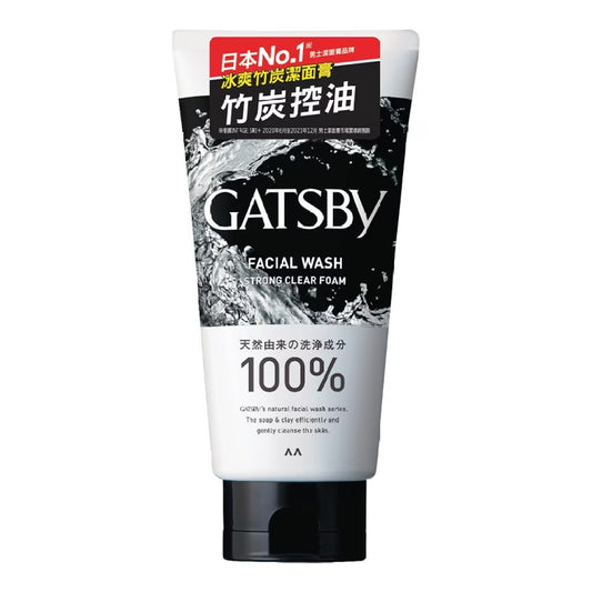 Gatsby - Strong Clear Foam Facial Wash - 130g