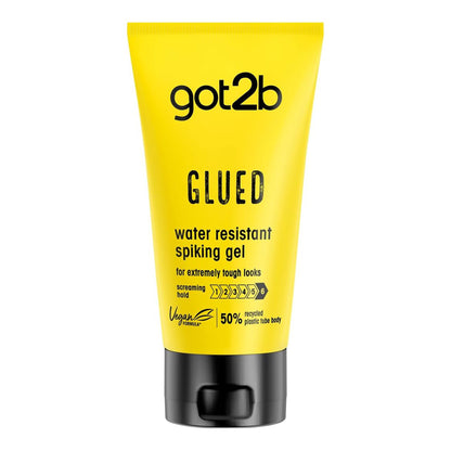 Got2B - Glued Water Resistant Spiking Gel For Extremely Tough Looks - 150ml (Germany)