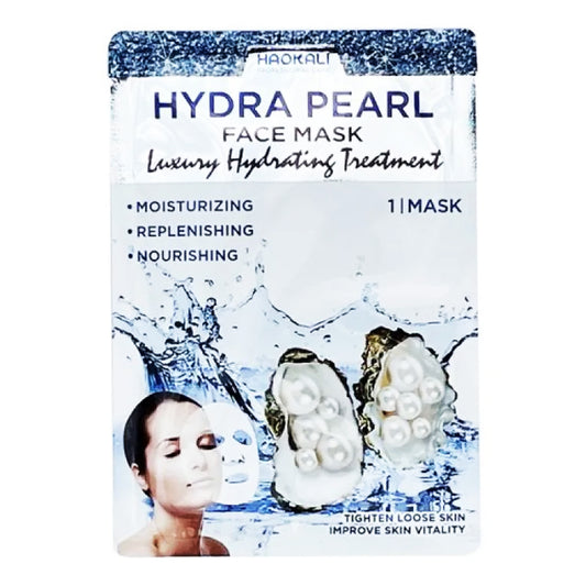 HAOKALI - HYDRA PEARL LUXURY HYDRATING TREATMENT FACE MASK (10 SHEETS)