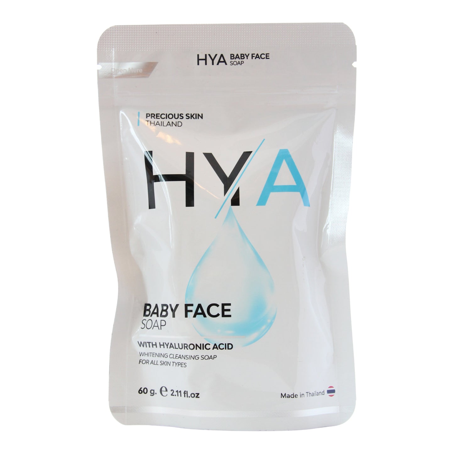 PRECIOUS SKIN THAILAND - HYA BABY FACE SOAP WITH HYALURONIC ACID - 60G