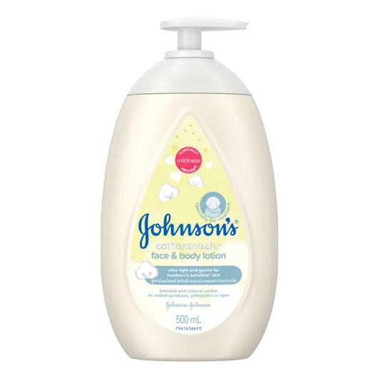 Johnson's - Cotton Touch Face & Body Lotion - 500ml (Malaysia)