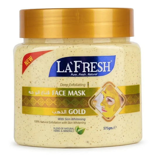 La Fresh - Deep Exfoliating Gold Mask With Skin Whitening - 575g (UAE)