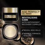 L'Oreal Paris - Age Perfect Cell Renewing Revitalizing Day Cream With Antioxidant Recovery Complex - 50ml (Germany)