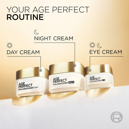 L'Oreal Paris - Age Perfect Collagen Expert Anti-Sagging Day Cream With Micro-Collagen Peptide - 50ml (Germany)