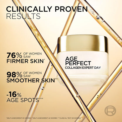 L'Oreal Paris - Age Perfect Collagen Expert Anti-Sagging Day Cream With Micro-Collagen Peptide - 50ml (Germany)