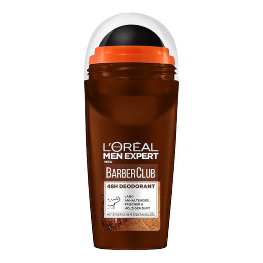 L'Oreal Paris Men Expert - Barber Club 48H Deodorant Roll On - 50ml