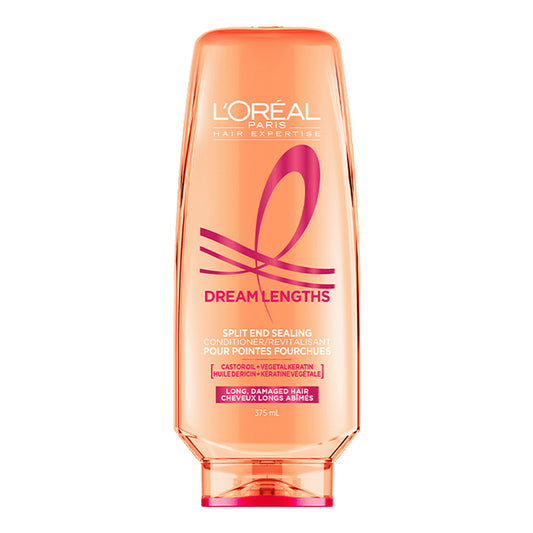 L'oreal Paris - Elvive Dream Lengths Split End Sealing Conditioner With Castor Oil + Vegetal Keratin - 375ml