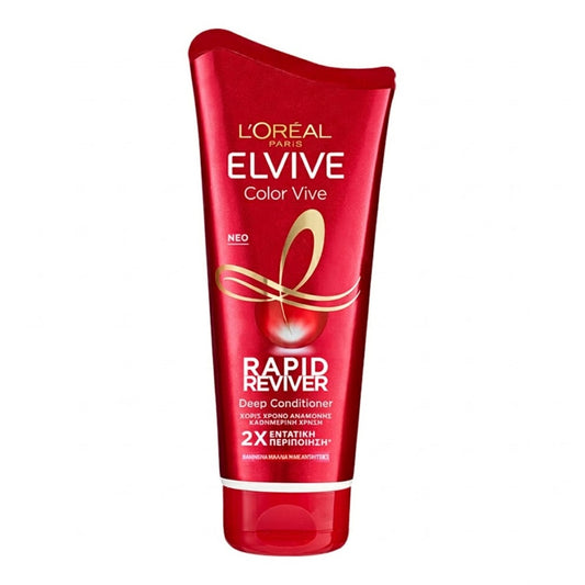 L'Oreal Paris - Elvive Color Vive Rapid Reviver Deep Conditioner For Colored Hair - 180ml (Belgium)