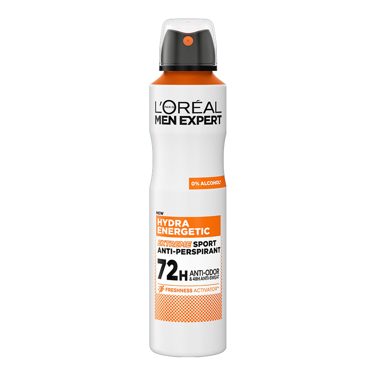 L'Oreal Paris Men Expert - Hydra Energetic Extreme Sport 72H Anti-Odour & 48H Anti-Sweat Anti-Perspirant Spray - 250ml (France)