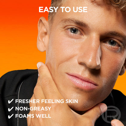 L'Oreal Paris Men Expert - Hydra Energetic Make-Up Effect Face Wash With Guarana + Vitamin C - 100ml (Germany)