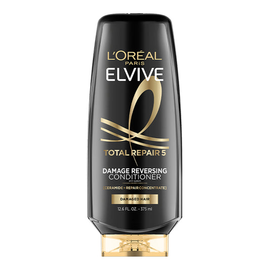 L'oreal Paris - Elvive Total Repair 5 Damage Reversing Conditioner With Ceramide + Repair Concentrate - 375ml