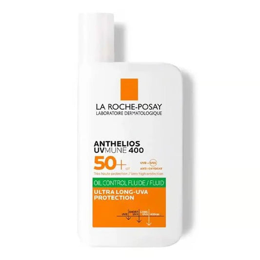 La Roche-Posay - Anthelios UVMune 400 Oil Control Fluid Sun Cream SPF 50+ - 50ml (France)