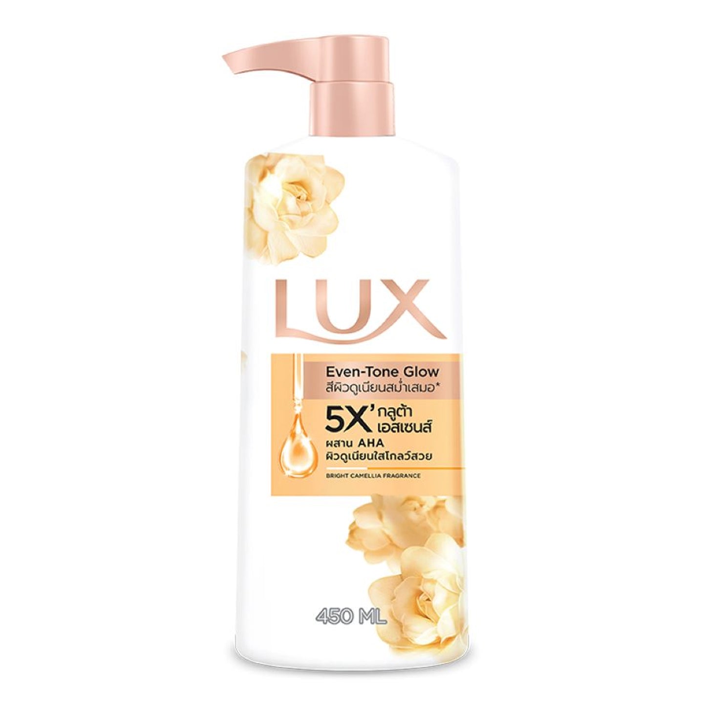 Lux - Even-Tone Glow Bright Camellia Fragrance Body Wash - 450ml