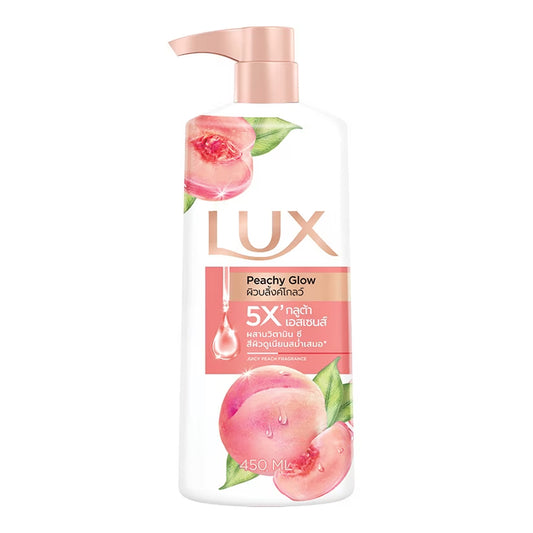 Lux - Peachy Glow Juicy Peach Fragrance Body Wash - 450ml