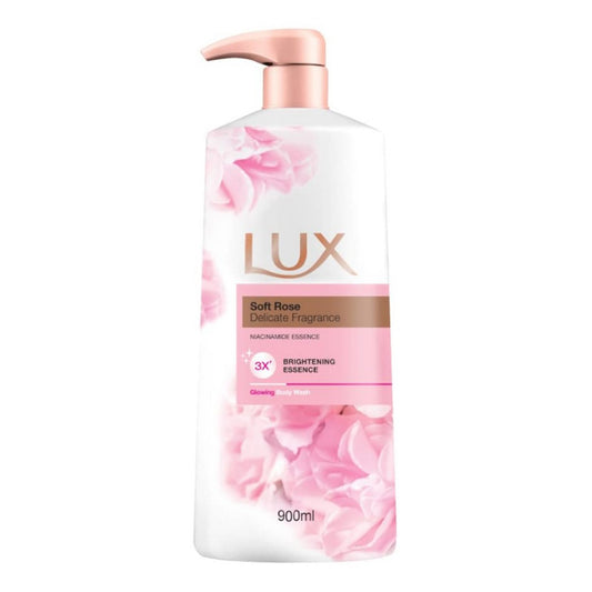 Lux - Soft Rose Delicate Fragrance Glowing Body Wash - 900ml