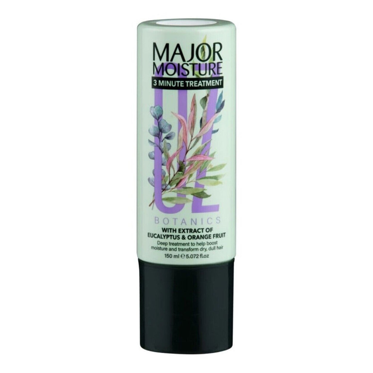 OZ Botanics - Major Moisture 3 Minute Treatment With Extracts of Eucalyptus & Orange Fruit - 150ml