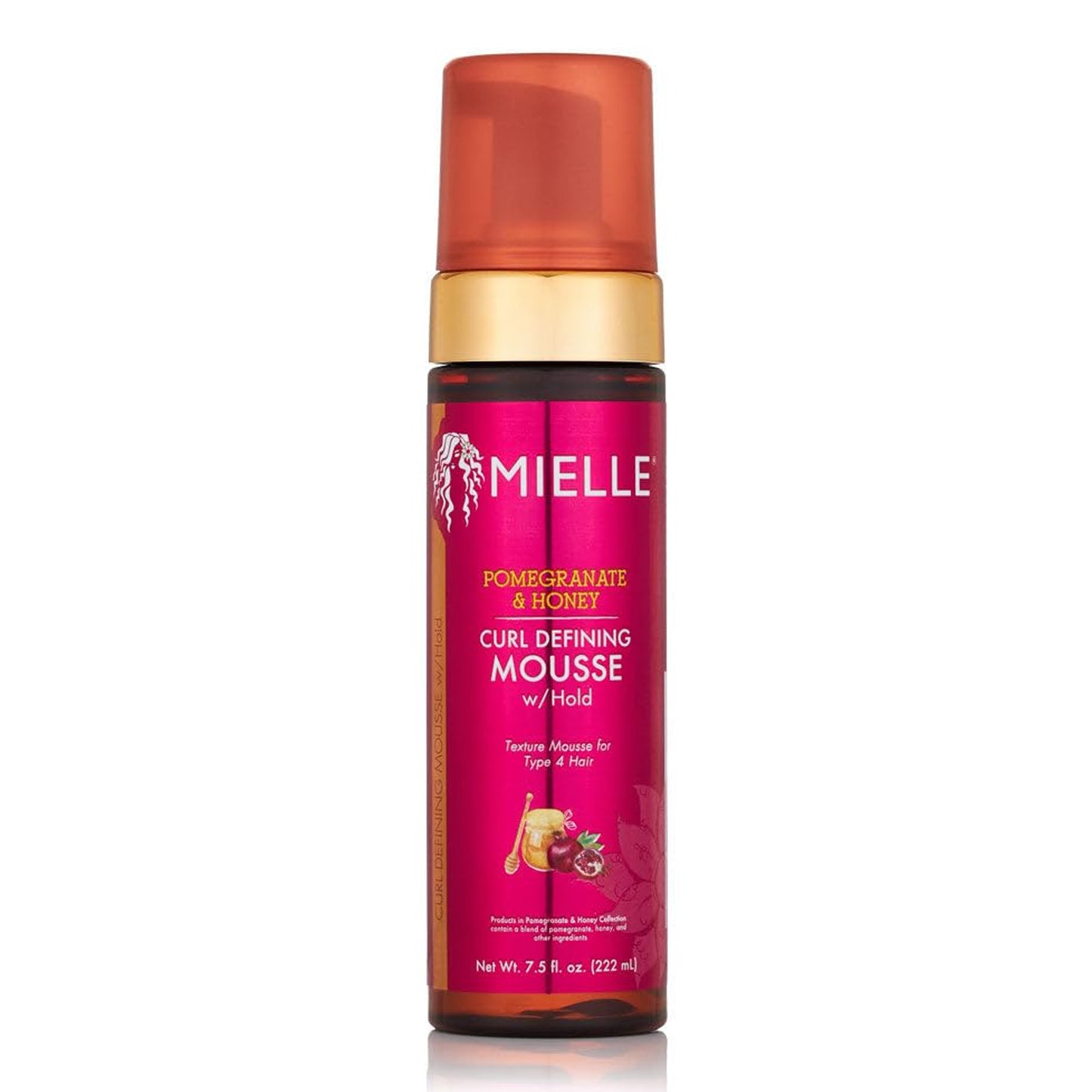 Mielle - Pomegranate & Honey Curl Defining Mousse With Hold - 222ml