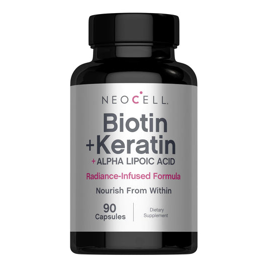 Neocell - Biotin + Keratin + Alpha Lipolic Acid - 90 Capsules (USA)