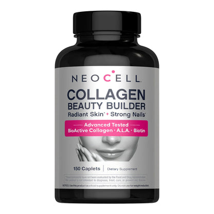 Neocell - Collagen Beauty Builder With Bioactive Collagen + A.L.A. + Biotin - 150 Caplets (USA)