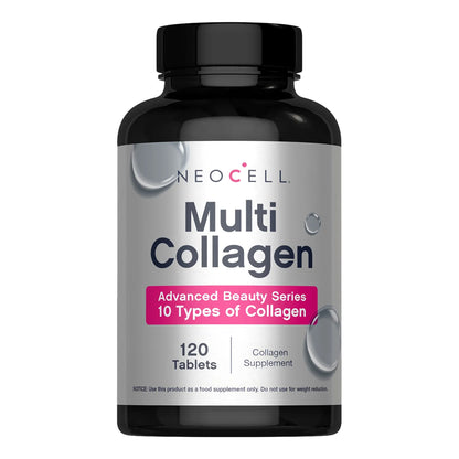 Neocell - Multi Collagen 10 Types Of Collagen - 120 Tablets (USA)