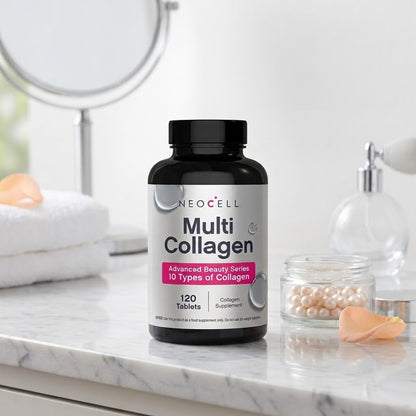 Neocell - Multi Collagen 10 Types Of Collagen - 120 Tablets (USA)