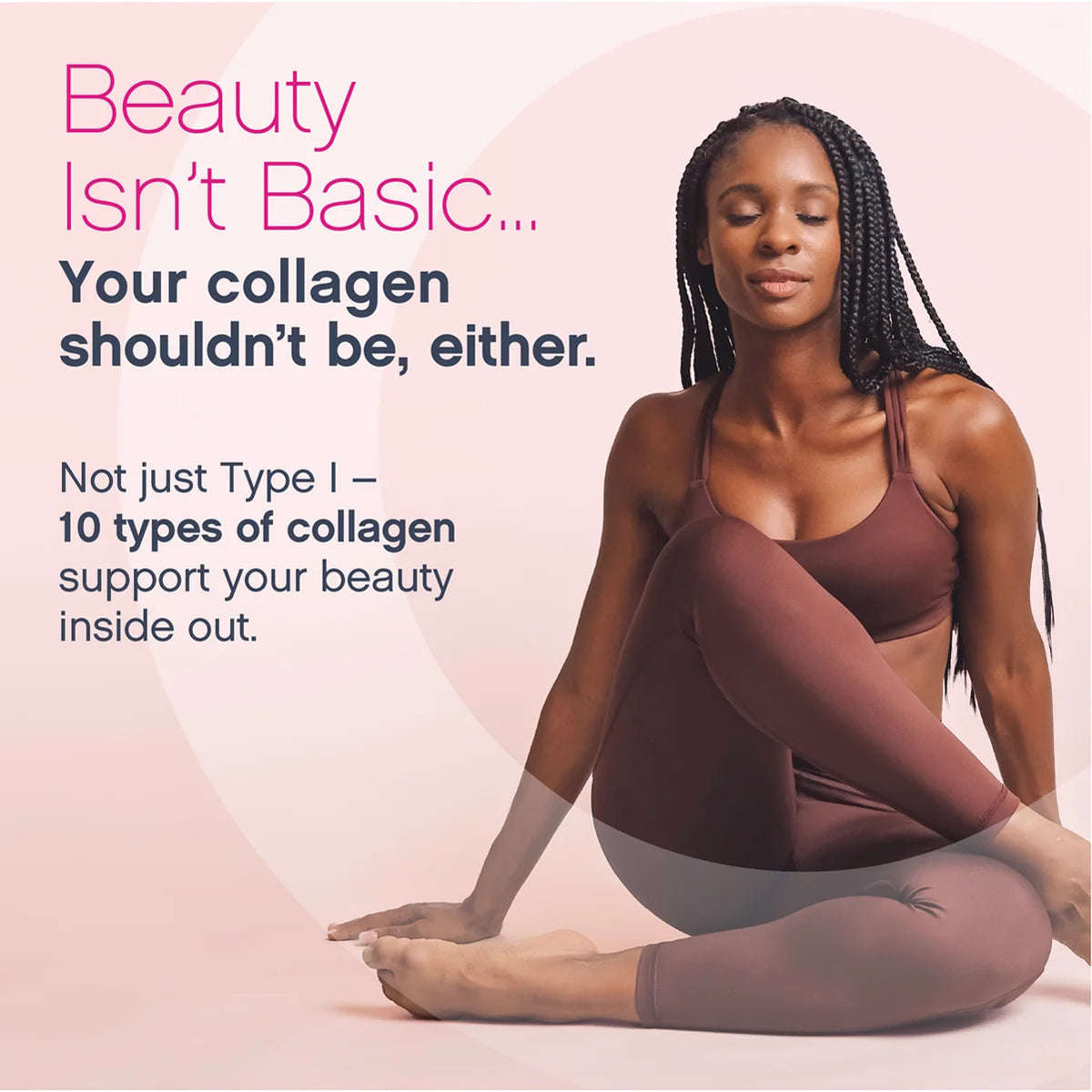 Neocell - Advanced Solutions Multi Collagen Bio-Peptides Protein 10 Types Of Collagen - 60 Caplets (USA)