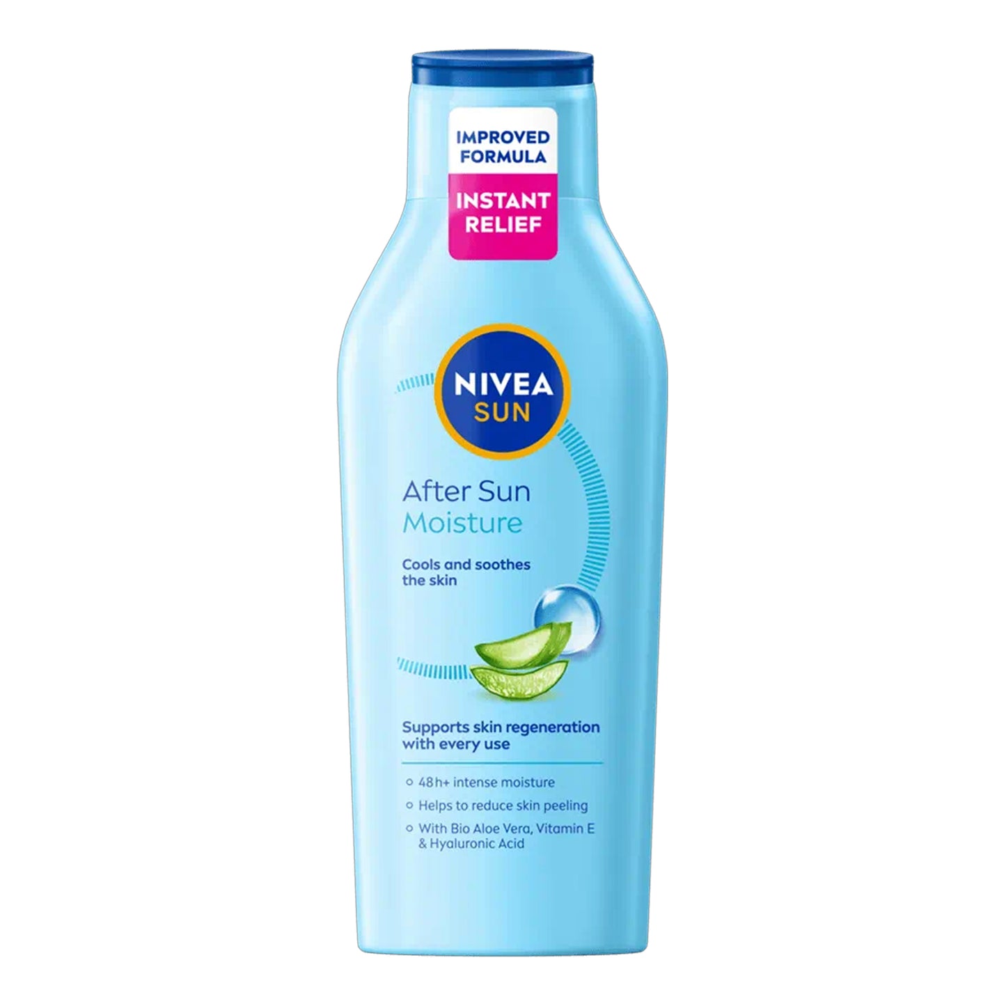 Nivea Sun - After Sun Moisture With Organic Aloe Vera & Hyaluron - 400ml (Spain)