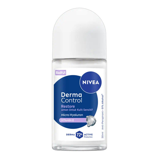 Nivea - Derma Control Restore 72H Anti-Perspirant Roll On - 50ml (Indonesia)