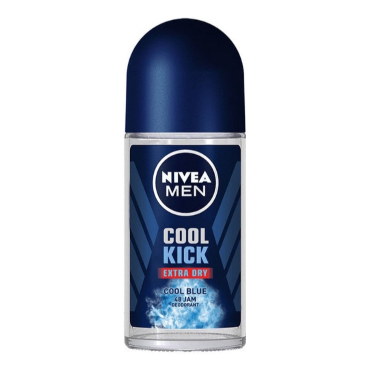 Nivea Men - Cool Kick Extra Dry Cool Active 72H Anti-Perspirant Roll On - 50ml (Thailand)