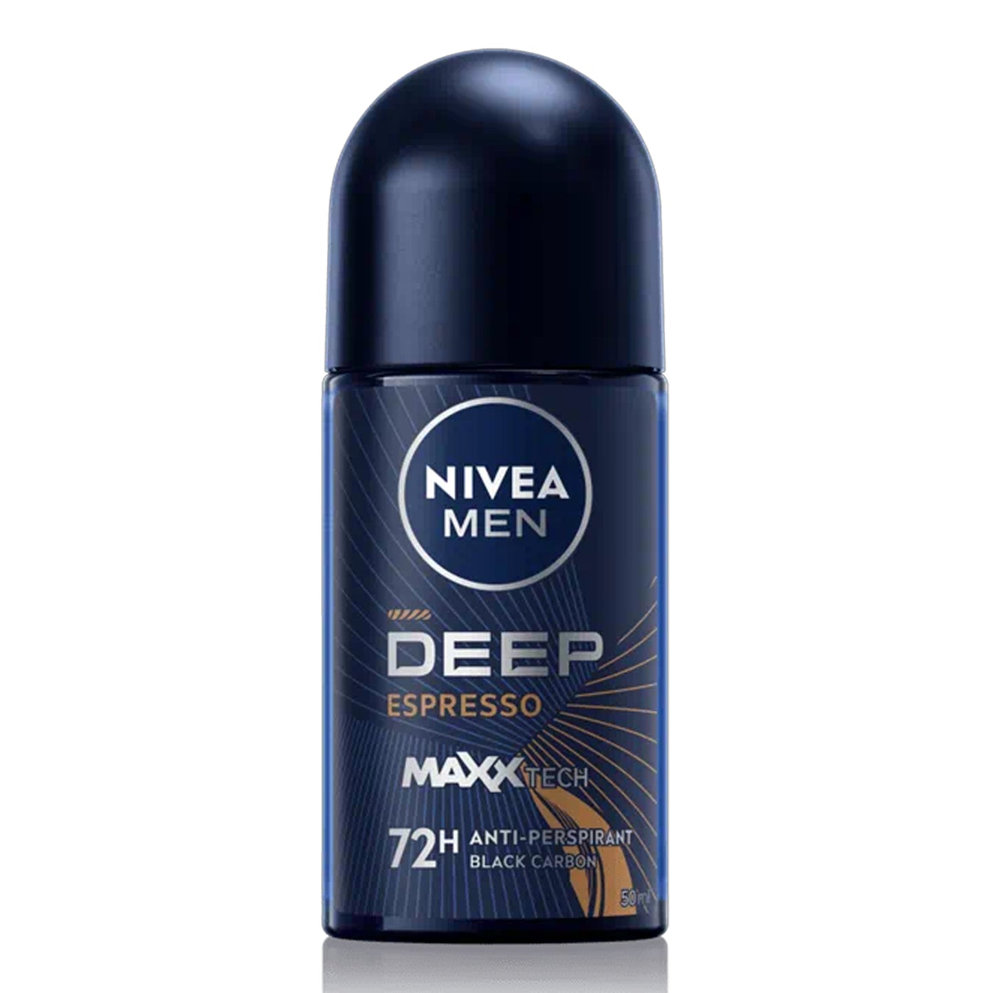 Nivea Men - Deep Espresso Black Carbon 72H Anti-Perspirant Roll On - 50ml (Indonesia)