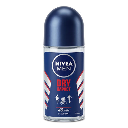 Nivea Men - Dry Impact 48H Deodorant Roll On - 50ml (Indonesia)