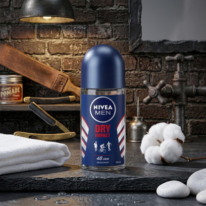 Nivea Men - Dry Impact 48H Deodorant Roll On - 50ml (Indonesia)