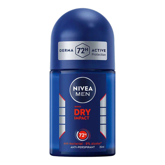 Nivea Men - Dry Impact 72H Anti-Perspirant Roll On - 25ml (Thailand)