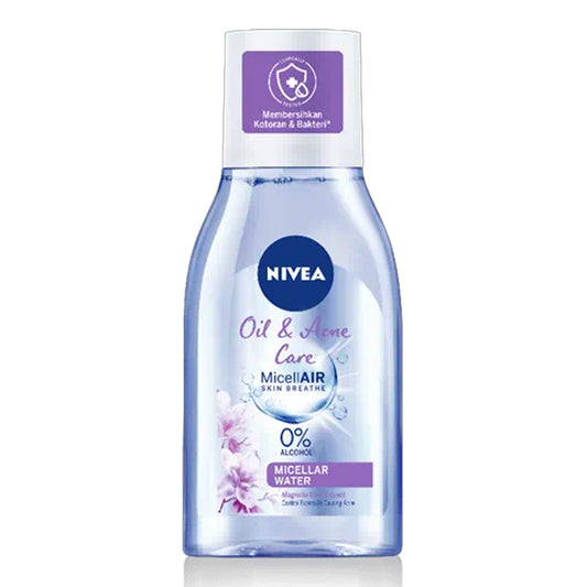 Nivea - Oil & Acne Care Micellair Skin Breathe Micellar Water With Magnolia Bark Extract - 125ml (Indonesia)