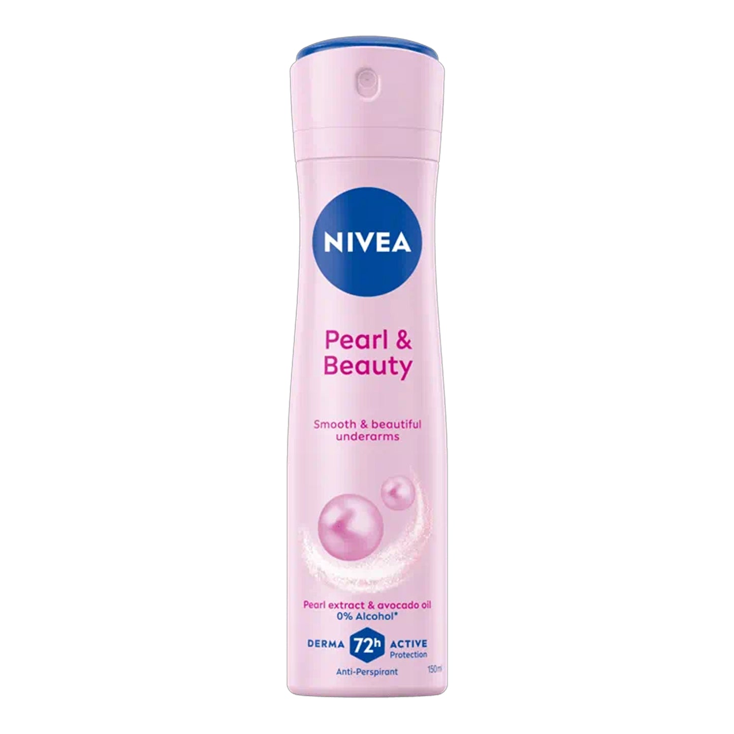 Nivea - Pearl & Beauty 72H Anti-Perspirant Spray With Pearl Extract & Avocado Oil - 150ml (Thailand)