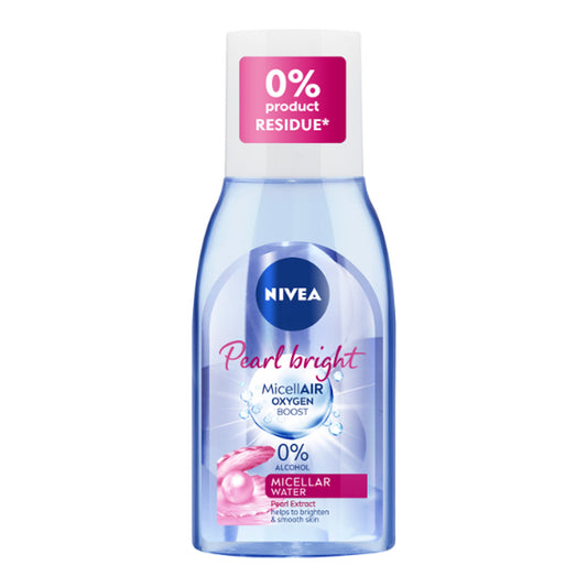 Nivea - Pearl Bright Micellair Oxygen Boost Micellar Water With Pearl Extract - 125ml (Indonesia)