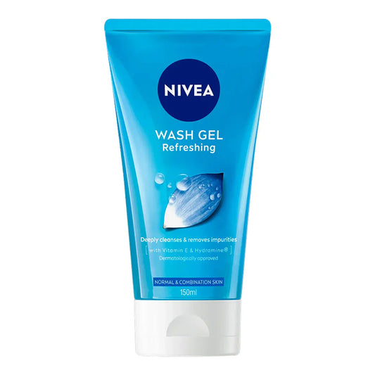 Nivea - Lotus Flower Refreshing Wash Gel With Hydramine - 150ml